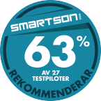 63 % av 27 testpiloter rekommenderar CooperVision MiSight® 1 day 